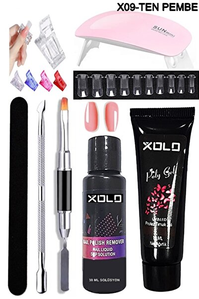 xolo 37 Parça Evde Poli jel Yapma Seti Poligel Kalıcı Oje Tırnak Yapma Trend ...