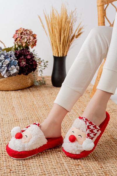Slipcat Santa Claus New Year Slippers Home Slippers Home Slippers Guest Slippers