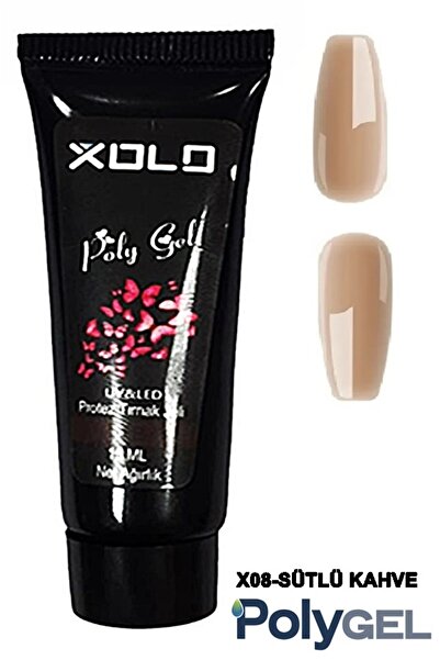 xolo Polygel Protez Tırnak Oje Kalıcı Akrilik Trend Renkler Serisi Jel Polije...