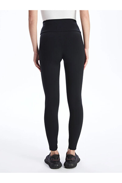 LC Waikiki LCW Active Kadın Beli Lastikli Düz Spor Tayt