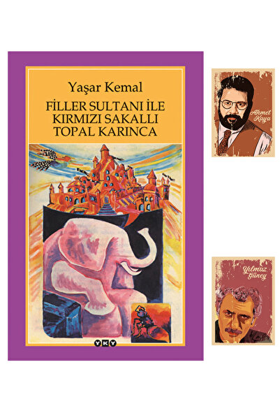 Yapı Kredi Yayınları Filler Sultanı ile Kırmızı Sakallı Topal Karınca - Yaşar...