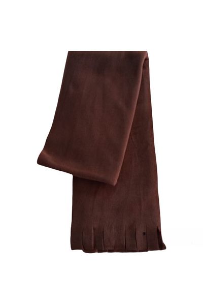 UgurToyss Brown Women's and Men's Fleece Scarf Fleece Camisole 40x180 cm