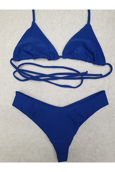 Üçgen Yarım Tanga Bikini