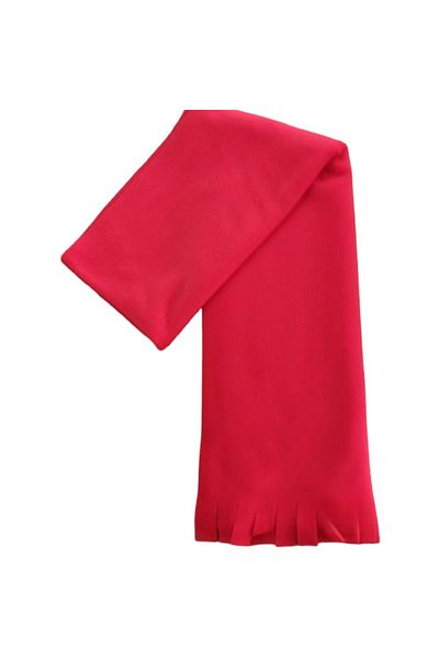 UgurToyss Red Women's and Men's Fleece Scarf Fleece Camisole 40x180 cm