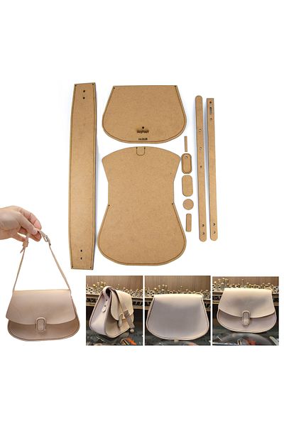AiryFooT ib26, Leather Hobby Women's Bag Mold, 10 Piece Mold DIY