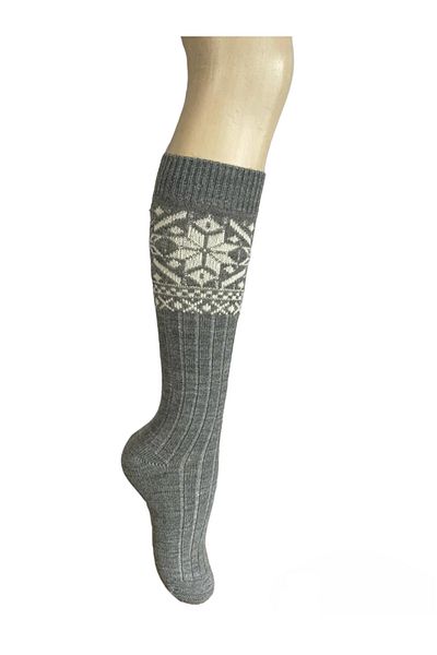 Yonca Butik Knee-high wool socks