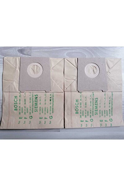 Bosch Sıemens Kağıt Toz Torbası 2 Adet