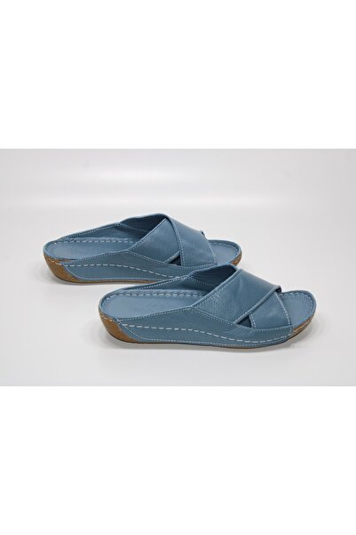 casso HAKİKİ DERİ ORTOPEDİK HAFİF TABAN ÇAPRAZ BANT KADIN GÜNLÜK EV İŞ SOKAK TERLİĞİ