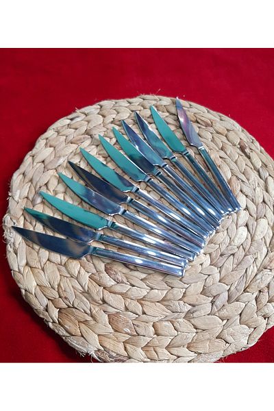 asc.home 12 pcs 18.10 breakfast- dessert knife 20 cm