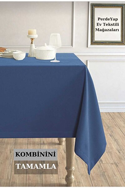 PerdeYap1980 Ada Fon Perde Tek Kanat 1/3 Sık Pile 31-Parlement Mavisi