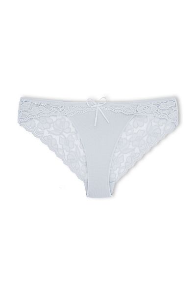 Zena 10 buc. Chiloți de damă cu dantelă în față L/XL