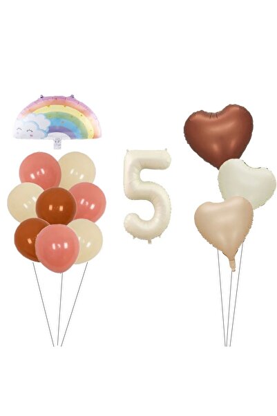 DÜVENCİ TİCARET ΣΕΤ ΜΠΑΛΟΝΙΩΝ ΣΕ ΧΡΩΜΑΤΑ ΡΕΤΡΟ ΟΥΡΑΝΙΟΥ ΤΟΞΟΥ