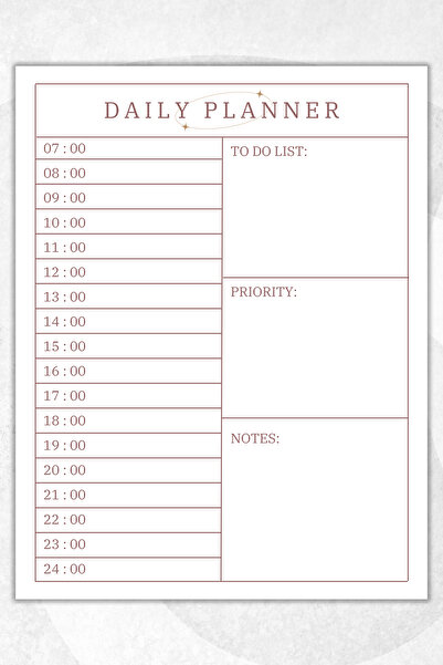 Ficksy مخطط يومي - مقاس A4 للقيام به - 30 ورقة - مخطط يومي