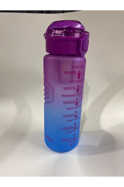 Gıpta Locked Bottle 1000ml Tritan 2 Color Mix