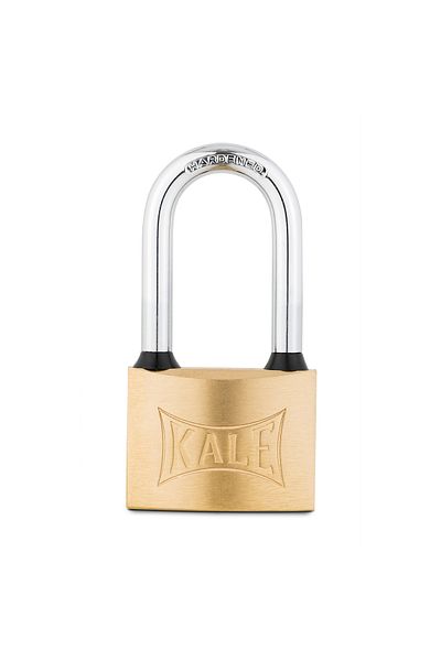 Kale Kilit Kale Steel Long Hook Padlock - Yellow - 40mm