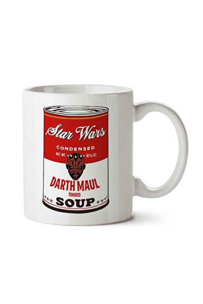 ART HEDİYE Star Wars Campbells Soup Darth Maul Andy Warhol Two Sided Printed ...