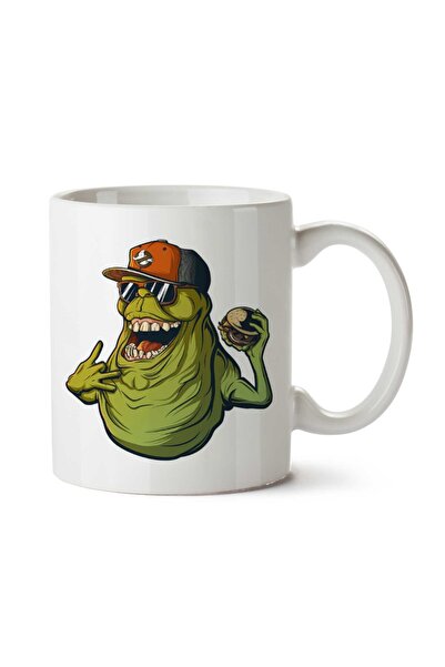 ART HEDİYE Slimer Life Ghostbusters Two Side Printed Mug