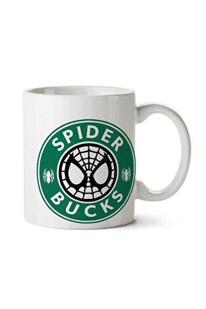 ART HEDİYE كوب سبايدر باكس ستاربكس سبايدرمان للعودة للوطن مطبوع على الجانبين