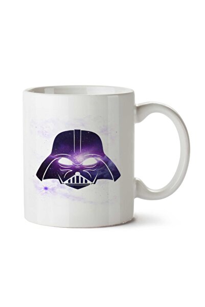 ART HEDİYE كوب ستار وورز دارث فيدر جالاكسي مطبوع على الجانبين