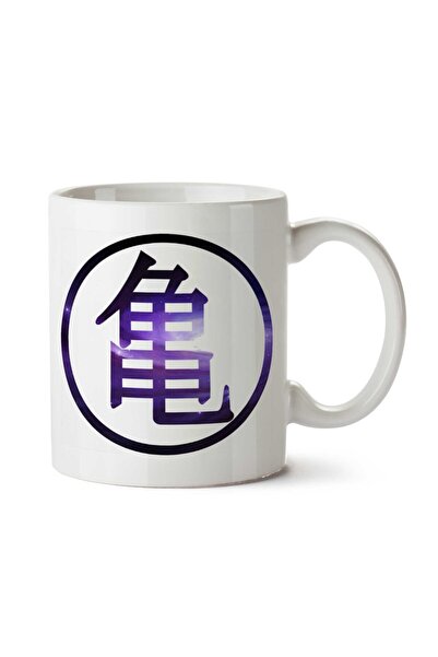 ART HEDİYE كوب Símbolo da Tartaruga وO Prima Kanji مع طباعة على الوجهين