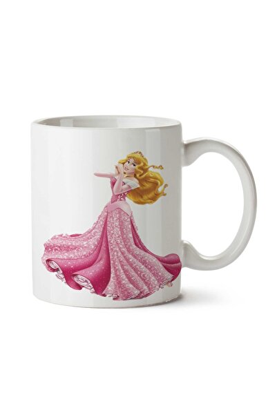 ART HEDİYE كوب مطبوع على الجانبين من Sleeping-Beauty-PNG-Mesh