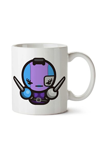 ART HEDİYE كوب سيمبلر سديم حراس المجرة مطبوع على الجانبين