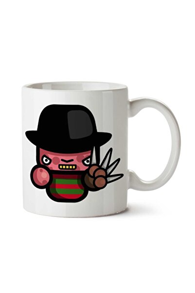 ART HEDİYE كوب سيمبلر فريدي كروجر كابوس أون إلم ستريت مطبوع عليه وجهين