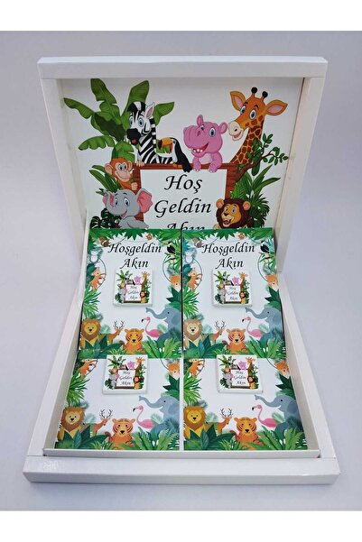 MADLEN HOŞGELDİN ÇİKOLATASI İSİMLİ ERKEK BEBEK 32 ADET, ,hediye kartı ,ikram ...