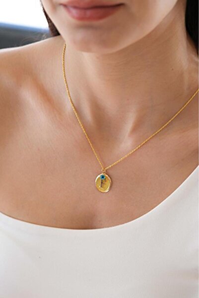 Tufanlar Kuyumculuk 14 Ayar Altın Halat Zincir Harf Kolye