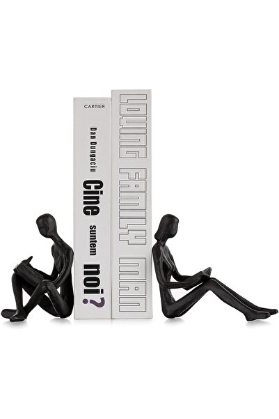 Sziqiqi دعامة كتب من الحديد الزهر، أطراف كتب مزخرفة للأرفف، كتاب ثقيل، كائن ز...