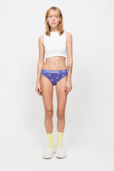 Paul Kenzie Desenli Kadın Slip Külot – Eco Characters – Koala