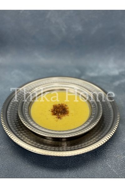 TİKHA HOME Stainless Steel Soup Bowl 3 Pieces 16 CM