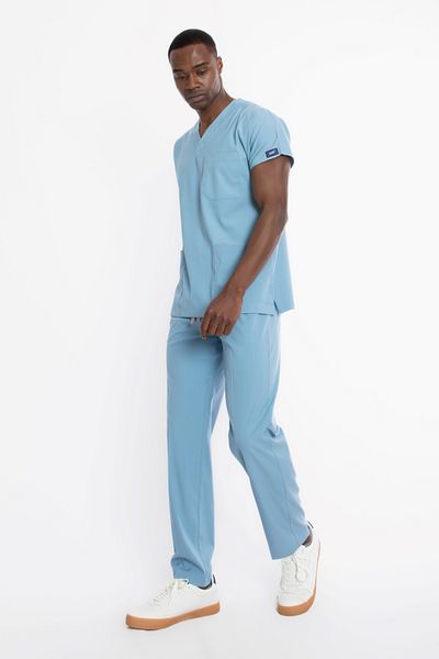 Uçak Medikal Alice Blue Core-flex Lycra Surgical Set