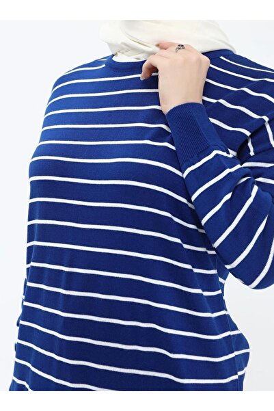 modasusev Смугаста трикотажна туніка