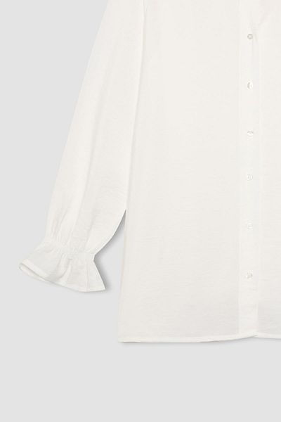 DeFacto Regular Fit Basic Solid Long Sleeve Shirt B1558Ax24Sp
