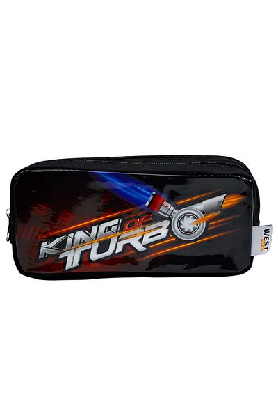 Gen-Of West Kids Two Compartment PVC Pencil Bag