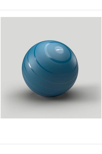 Decathlon Domyos Pilates Ball 75 Cm - L Size - BLUE- PURPLE- PILATES Light Training