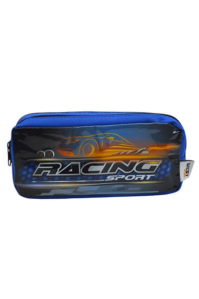 Gen-Of West Kids Two Compartment PVC Pencil Bag