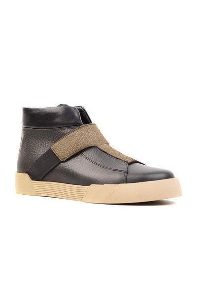 JAMES FRANCO 4775 Model Men's Sports Boots - Laceless and Leather
