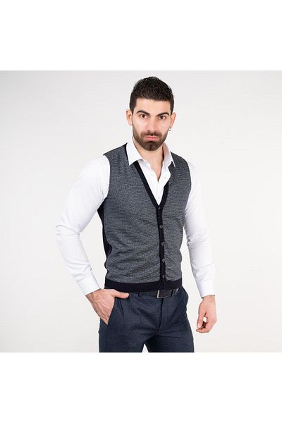 AKÇAYLAR Тънък мъжки трикотаж Sir Slimfit