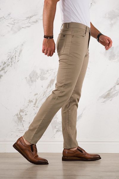 APARTRO Ανδρικό παντελόνι Gabardine Regular Fit Seasonal 5 Pockets