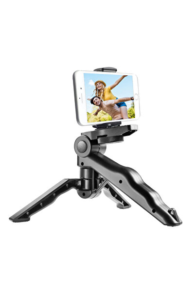 Coverzone Tripod Modern Tasarım 3 Ayak Mini Kamera Tripodu Döner Başlık Telef...