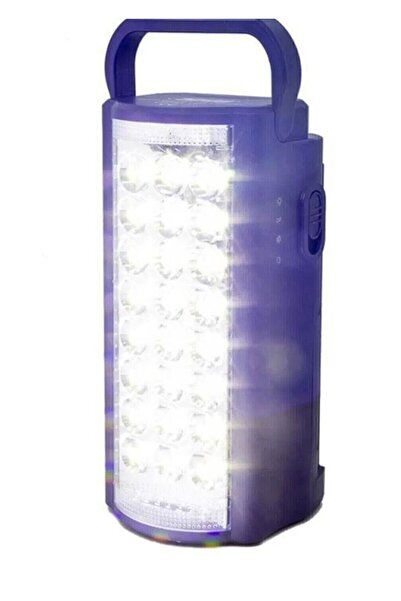 Harbass Usb Şarj Çıkışlı Super 24 Led 80 Saat Akülü Şarjlı Işıldak fujita24le...