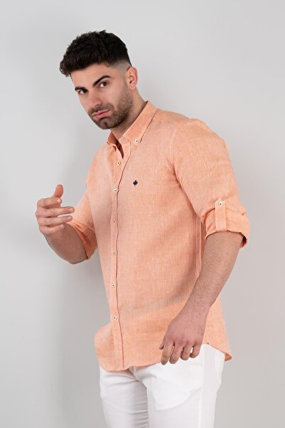 Paul Martin Canadian Paul Martin Regular Fit Men's Linen Shirt