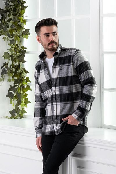 Dorss Мъжка риза Slimfit Plaid Lumberjack