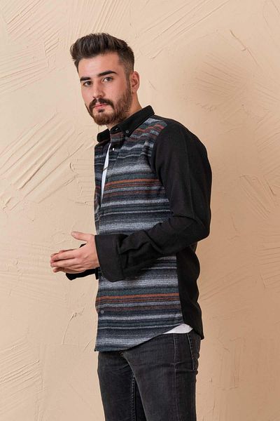 ADVANTE Мъжка риза Slimfit с шарки Lumberjack