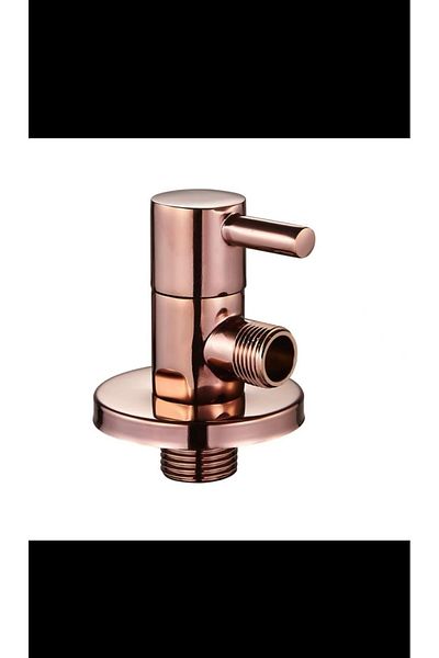 İSAOĞLU YAPI Copper Bidet Tap Bronze Bidet Tap Rose Copper Intermediate Tap Modern Design