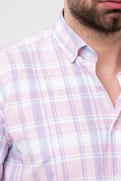 AKÇAYLAR Ανδρικό καλοκαιρινό πουκάμισο Mugi Casual Cut με τσέπες