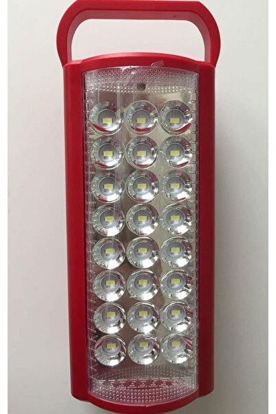 Harbass Usb Şarj Çıkışlı Super 24 Led 80 Saat Akülü Şarjlı Işıldak fujita24le...