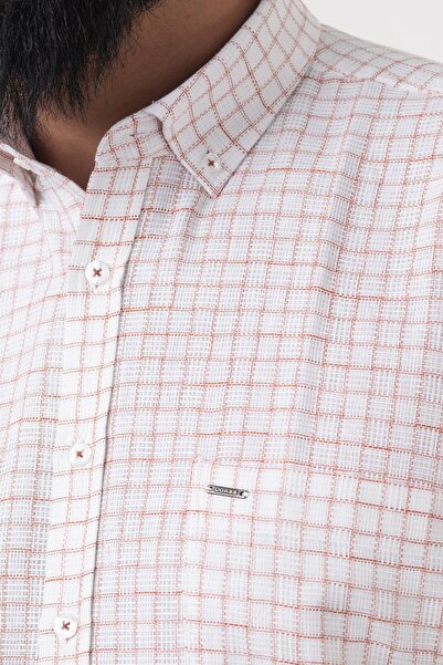 Dorss З кишенями, зручний крій, короткий рукав, чоловіча сорочка